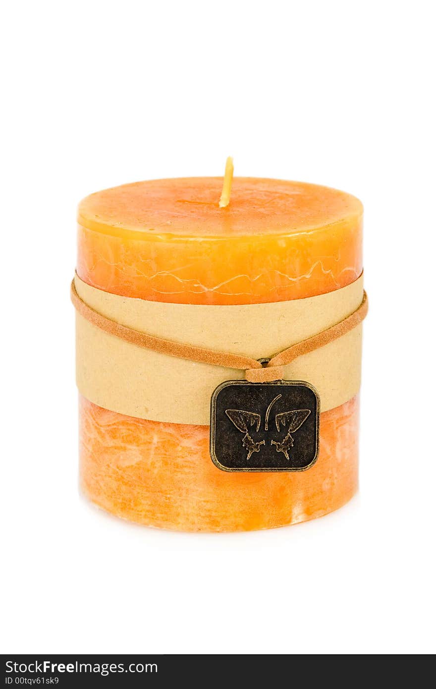 Orange candles