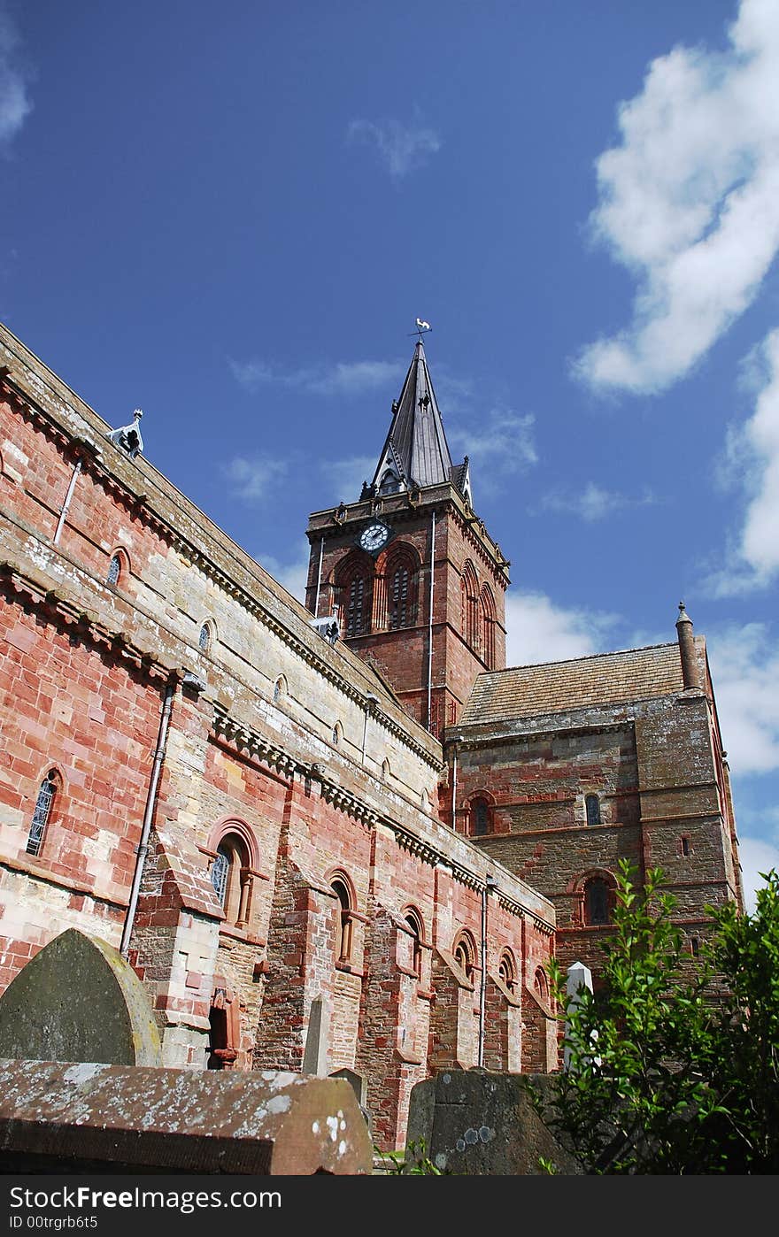 St. Magnus Cathedral in Kirkwall; orkney. St. Magnus Cathedral in Kirkwall; orkney