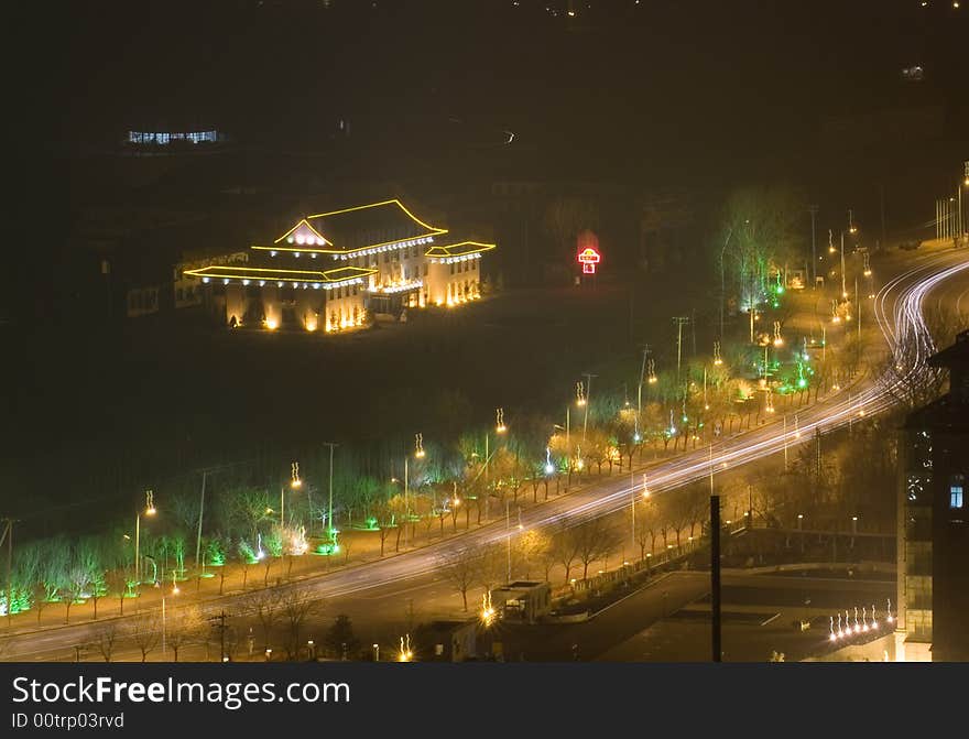 Temple And Road