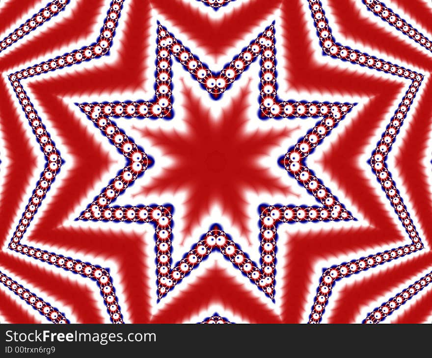 A red, white and blue star background. A red, white and blue star background.