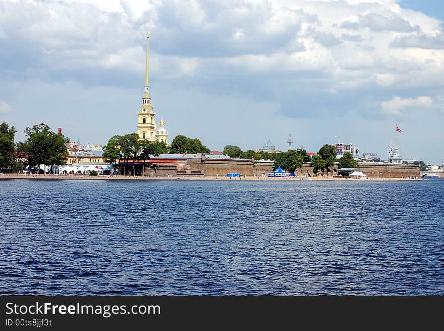 St.-Petersburg, the Peter and Paul Fortress