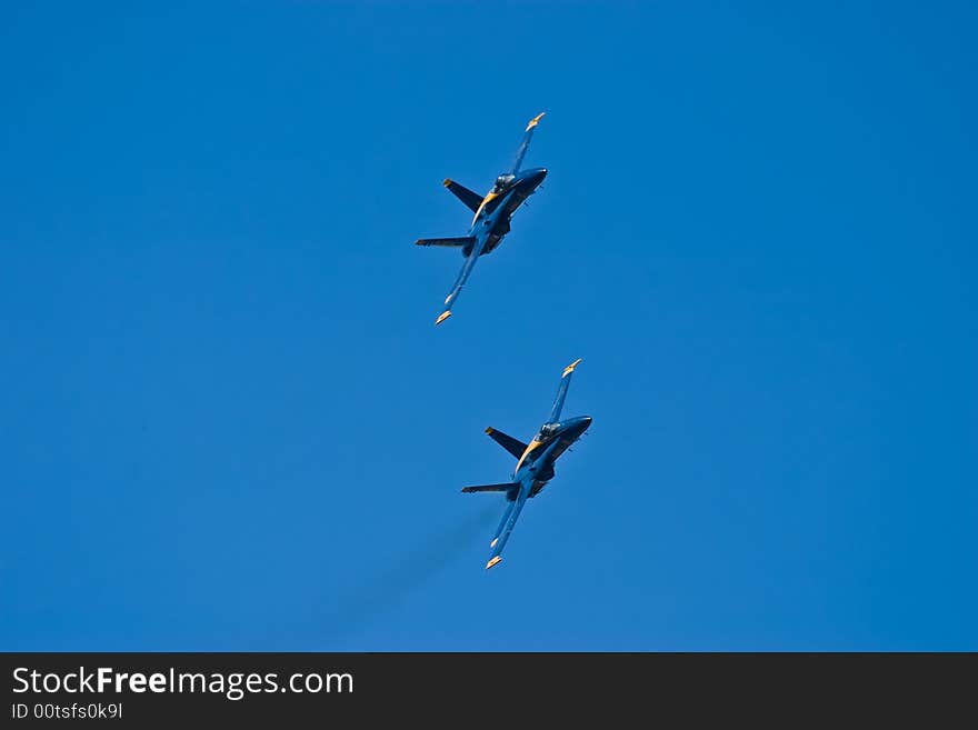 Blue Angels F/A-18 Aerobatic Team