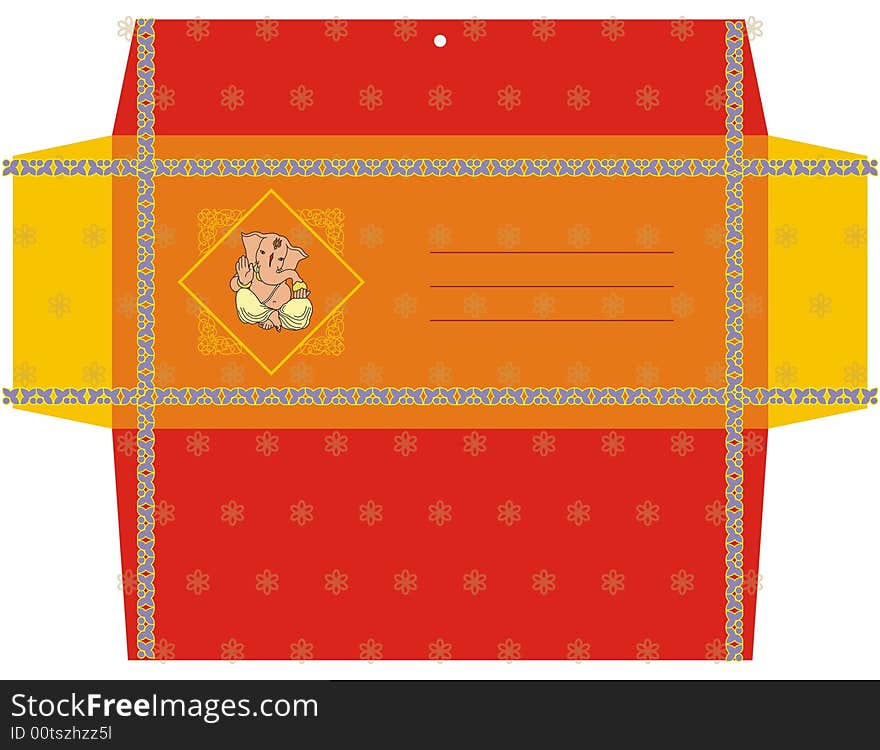 Cut open Design of Envelop used on Indian Wedding [or festival] to gift rupees/check to the Bride groom and the participating relatives as a mark of affection and love - PRINT-CUT-PASTE and USE. Cut open Design of Envelop used on Indian Wedding [or festival] to gift rupees/check to the Bride groom and the participating relatives as a mark of affection and love - PRINT-CUT-PASTE and USE