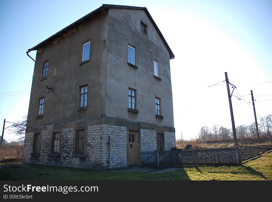 The old house in Oswiecim