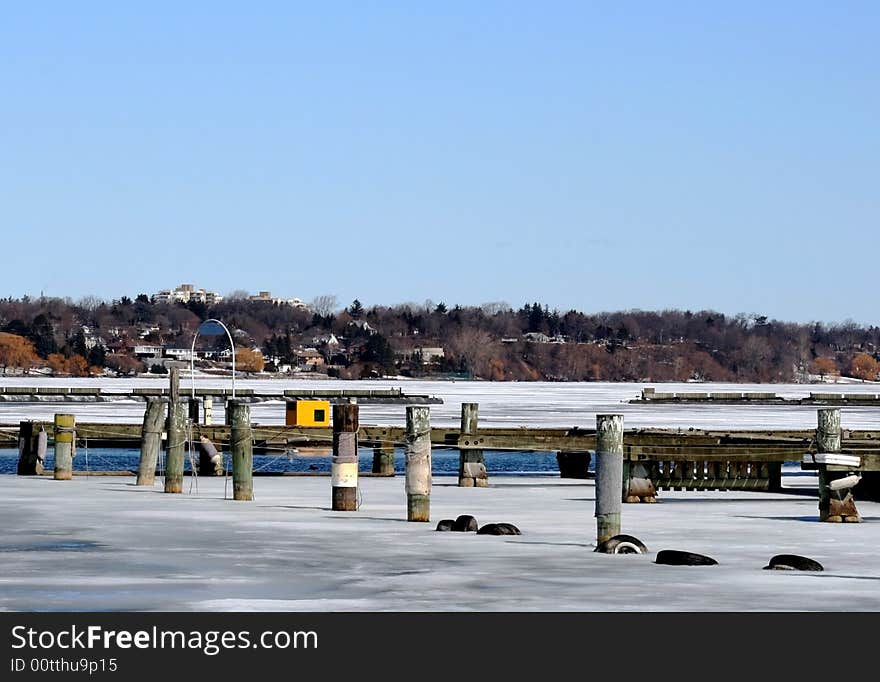 Winter at the Marina