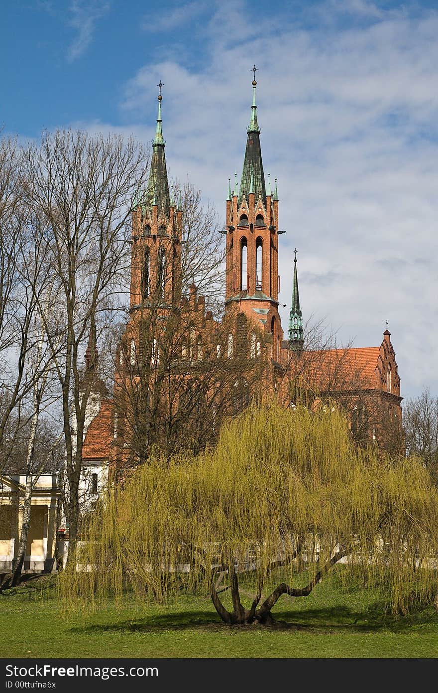 The church in the park