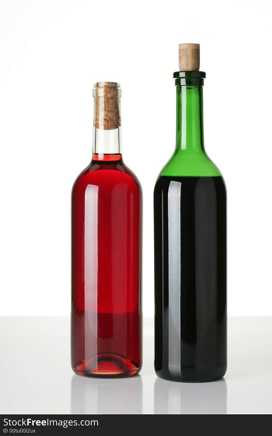 Bottles of wine