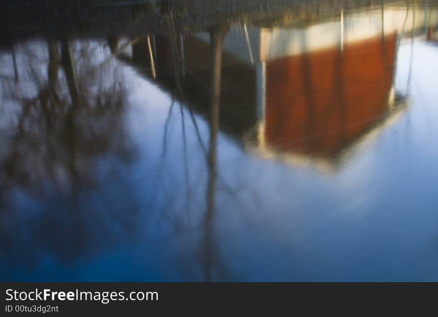 A House in the river