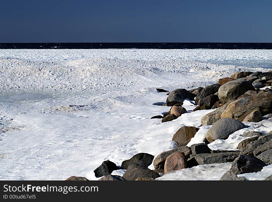 Icy Shoreline