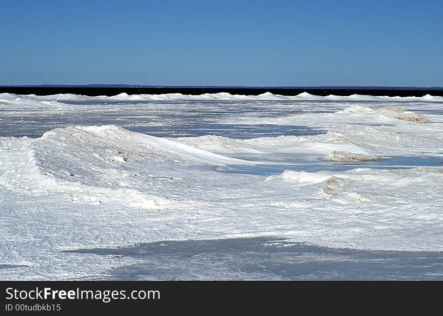 Icy Shoreline