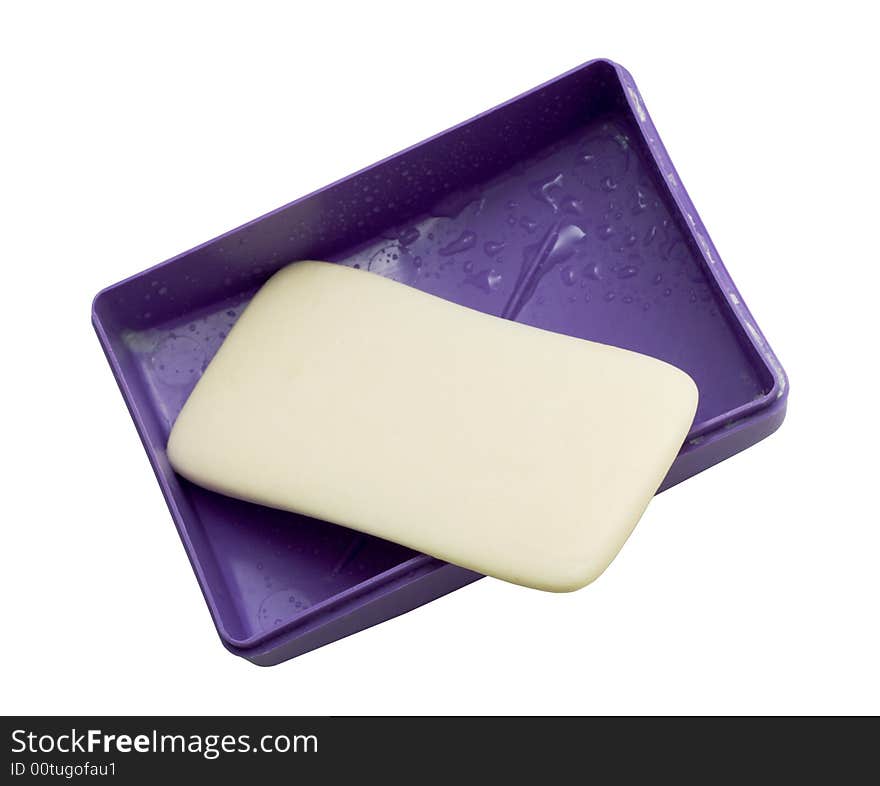 Children S Soap On A White Background.