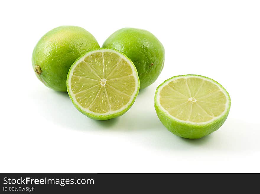 Sliced lime