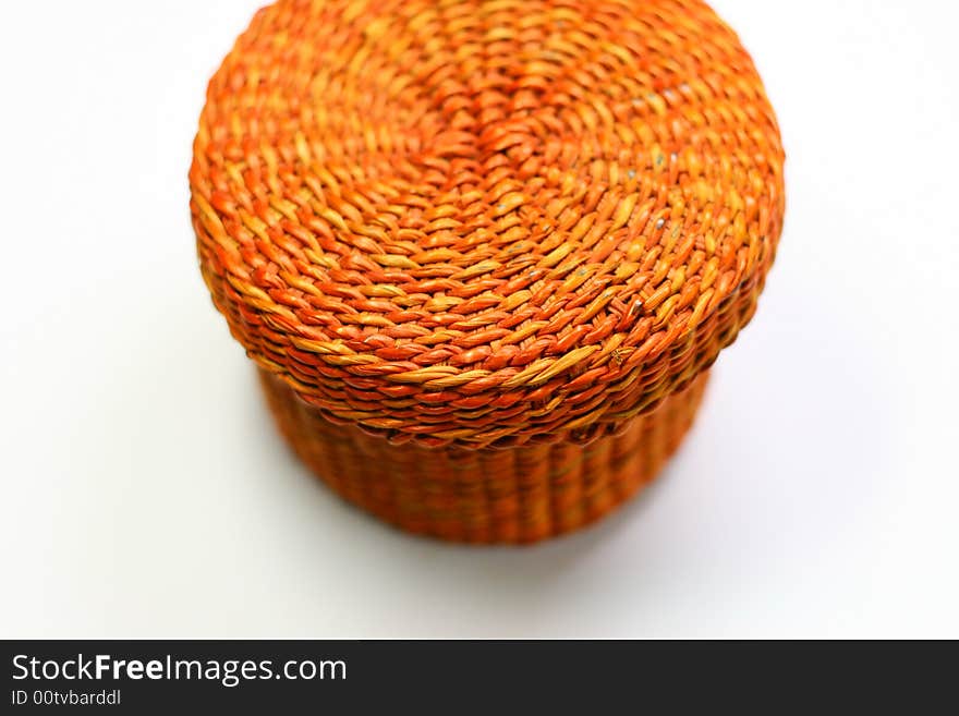 Chinese bamboo basket