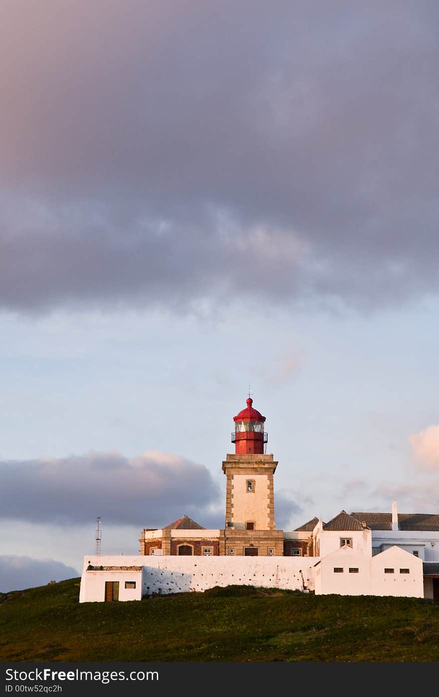 Lighthouse Cape Of Roca, Portugal