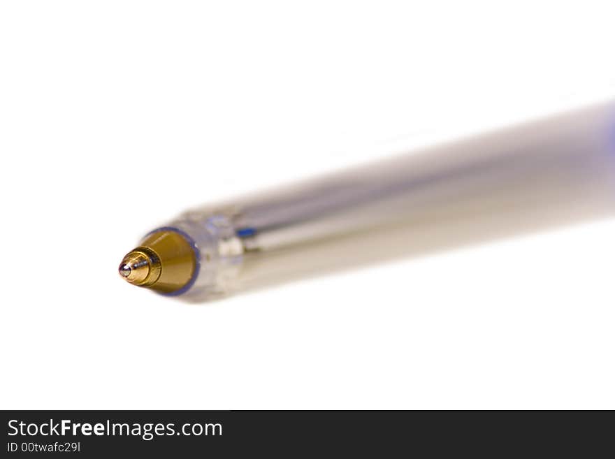 Close up picture of a pen (Ball Pen). Close up picture of a pen (Ball Pen)