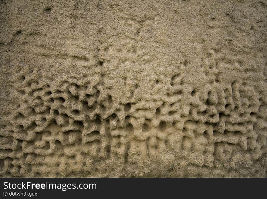 Weathered Grave stone textures, worn by the wind coming off the sea.