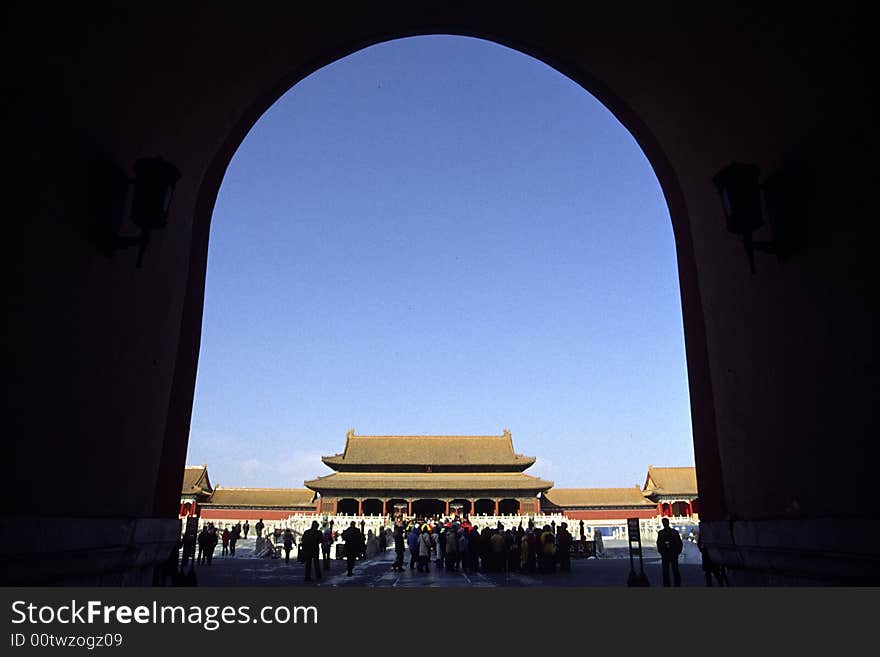 hall of the forbidden city