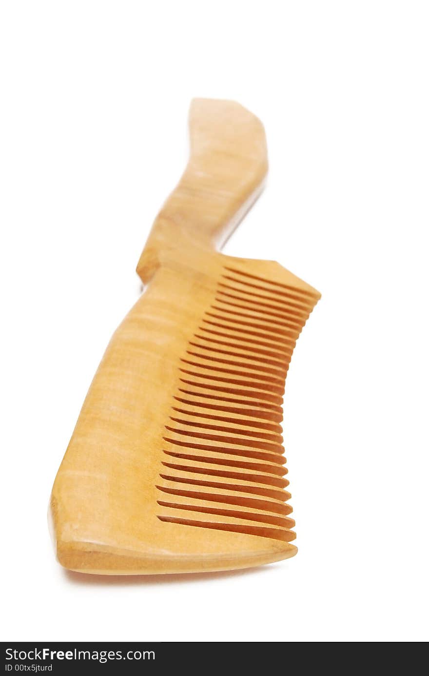 Wooden comb