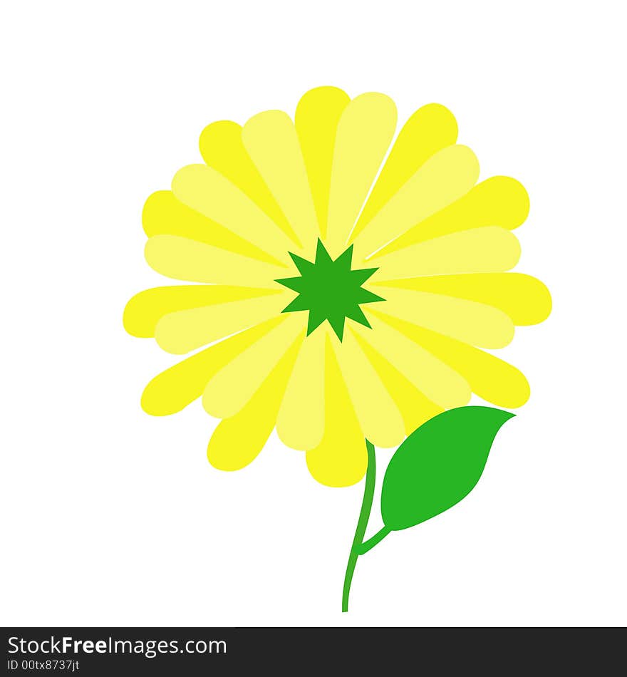 Yellow flower