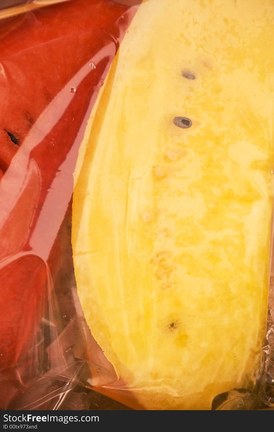 Fruit in bags