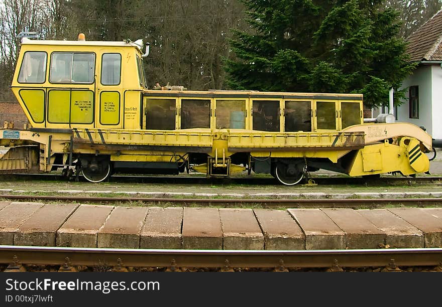 Railroad engine