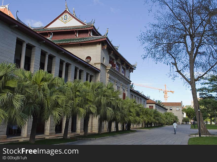 Xiamen University is famous for its beautiful campus. Located at the foot of the green mountains, facing the blue ocean and surrounded by Xiamen bay. The main campus is picturesque with beautiful scenery and parks. The university has campuses at Jimei and Zhangzhou in addition to the Xiamen campus located in the southern part of Xiamen Island. In 1919 Mr. Tan Kah Kee (陳嘉庚; Pinyin: Chen Jiageng), the well-known overseas Chinese leader, donated millions of dollars to establish and endow Xiamen University, officially founded in 1921. It is regarded as one of the most prestigious and selective universities in China. Xiamen University is famous for its beautiful campus. Located at the foot of the green mountains, facing the blue ocean and surrounded by Xiamen bay. The main campus is picturesque with beautiful scenery and parks. The university has campuses at Jimei and Zhangzhou in addition to the Xiamen campus located in the southern part of Xiamen Island. In 1919 Mr. Tan Kah Kee (陳嘉庚; Pinyin: Chen Jiageng), the well-known overseas Chinese leader, donated millions of dollars to establish and endow Xiamen University, officially founded in 1921. It is regarded as one of the most prestigious and selective universities in China.