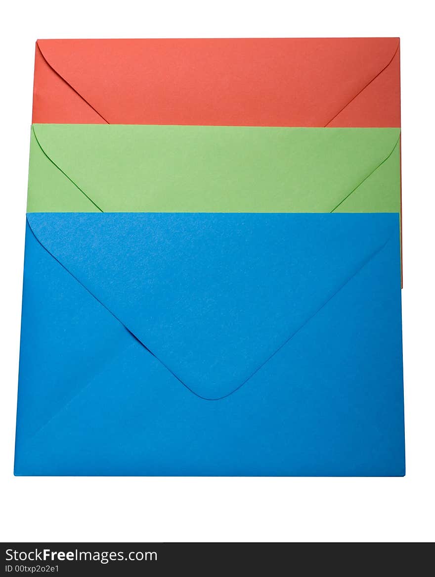 Three envelopes