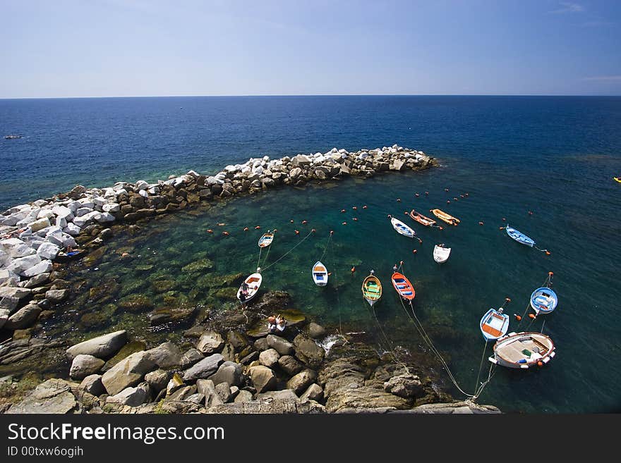 Boats in the bay