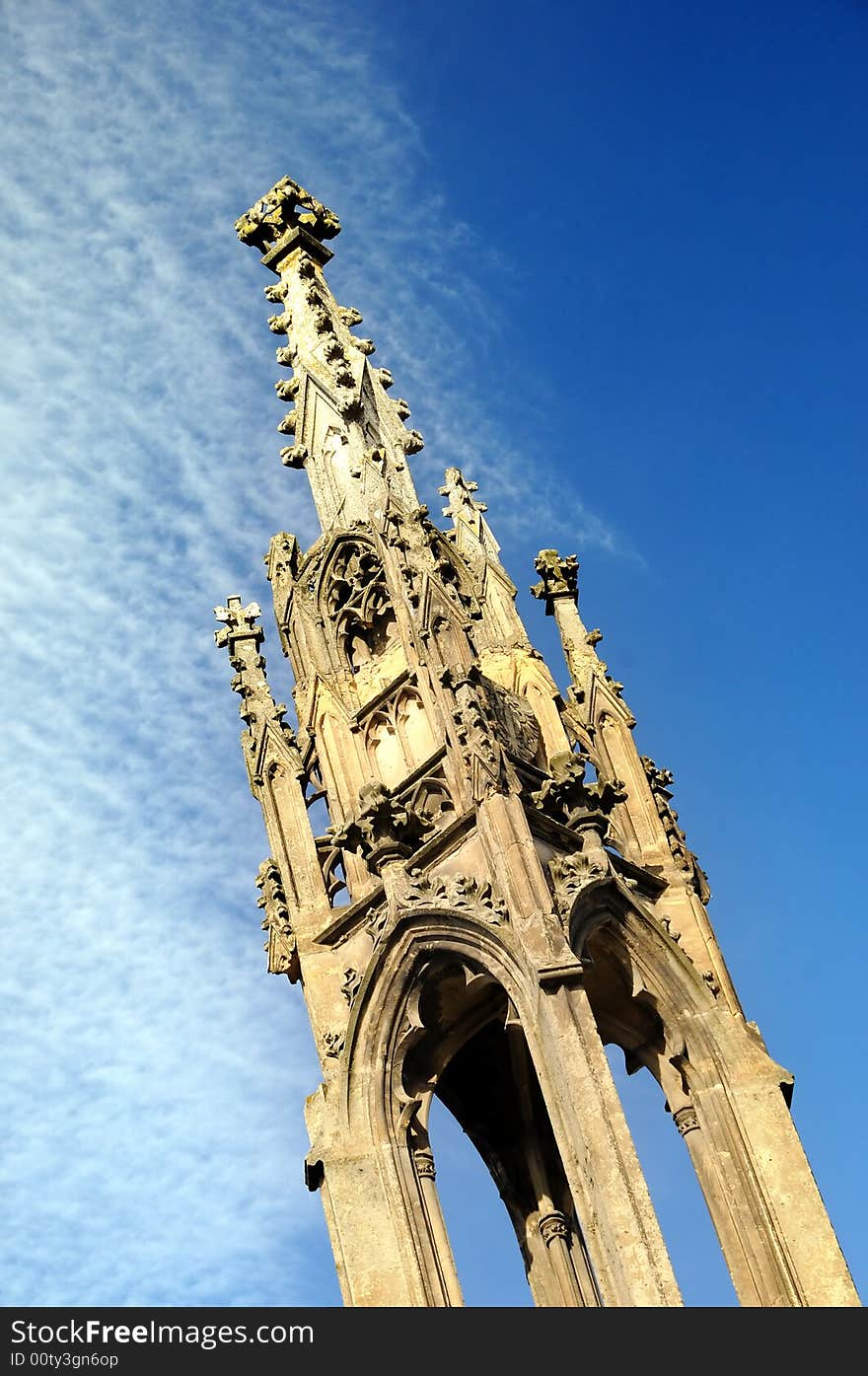 Details of an old tower. Baroque style. Details of an old tower. Baroque style