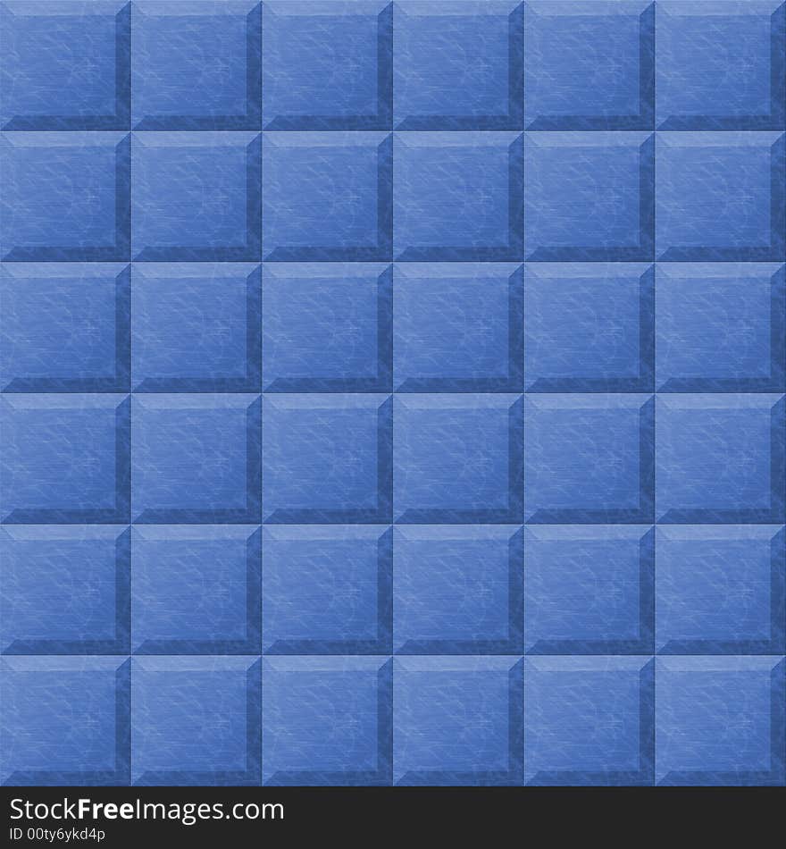 Blue Tile Pattern