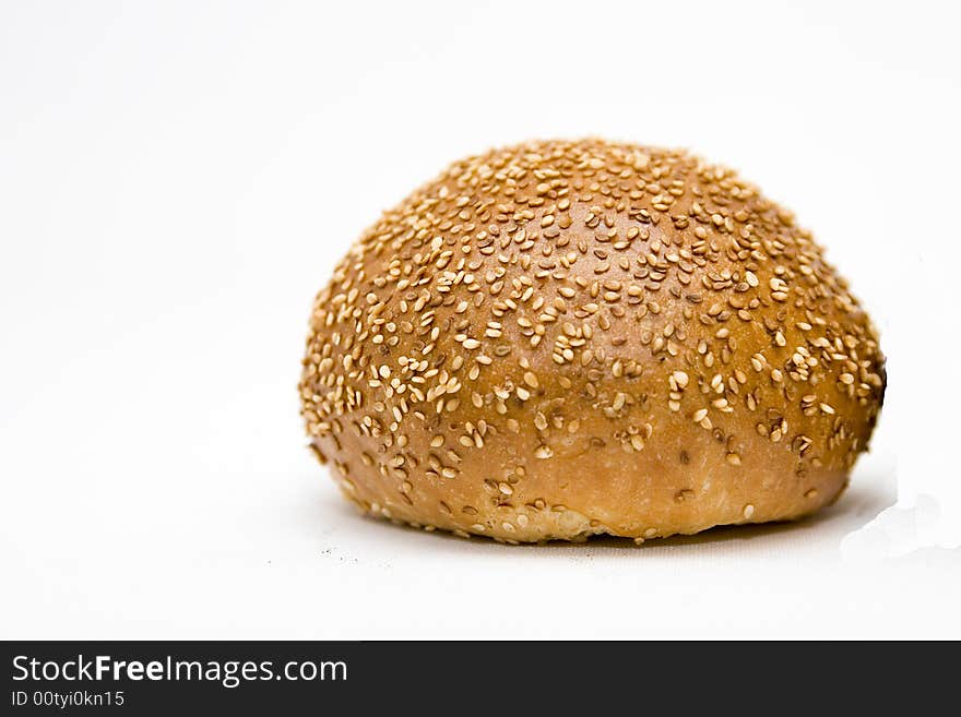 Fresh bread and bakeries whit isolated background