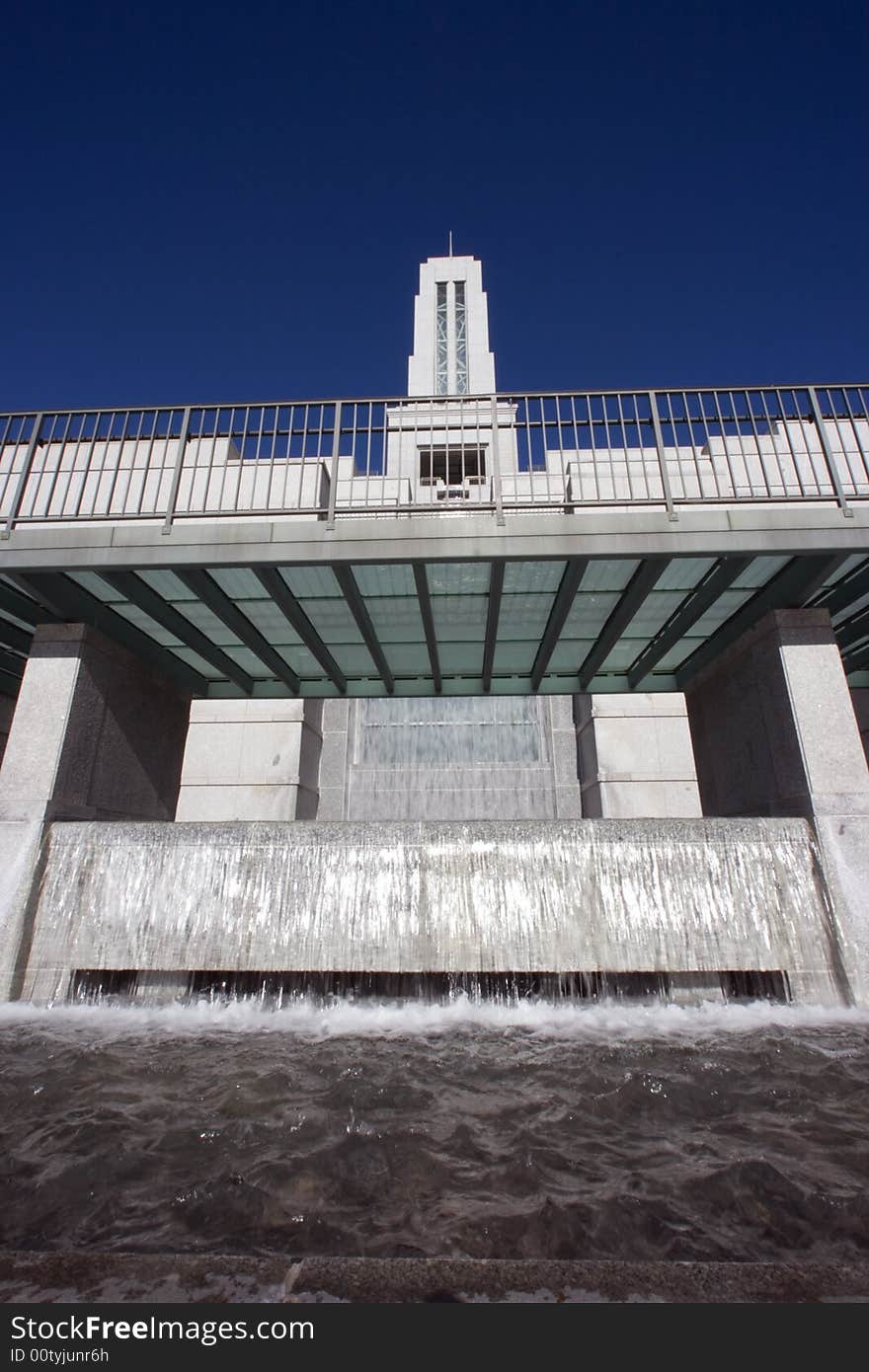 Landmark of Salt Lake City, Utah.