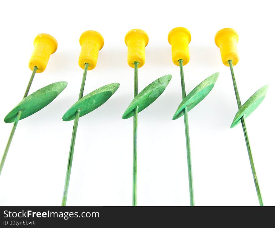 Yellow tulips