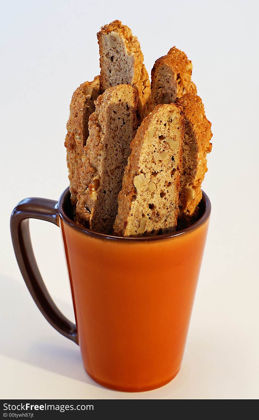 Banana Bread Biscotti made from scratch at home. Banana Bread Biscotti made from scratch at home.