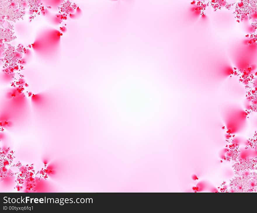 Abstract design frame.Fractal image.