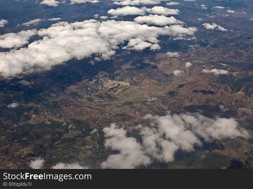 Clouds - View from Flight 65