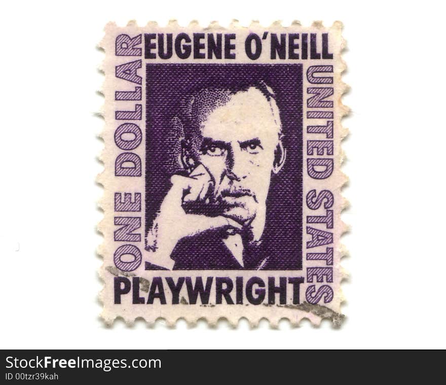 Old postage stamp eugene o'neill. Old postage stamp eugene o'neill