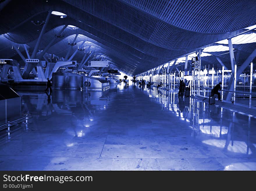 Airport, Madrid, Spain