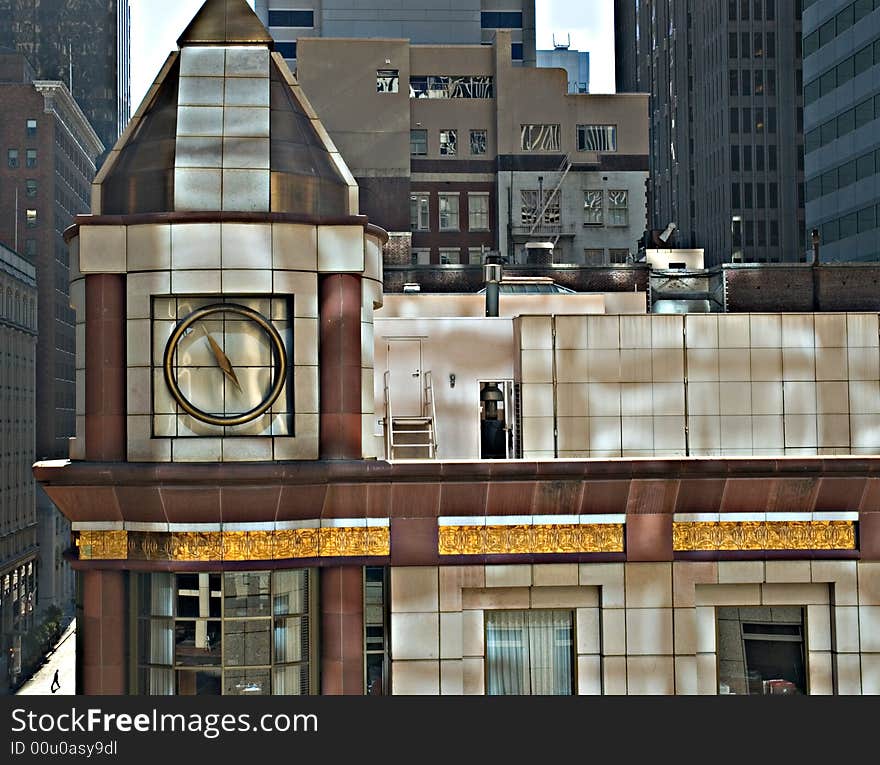 Clocktower in San Francisco