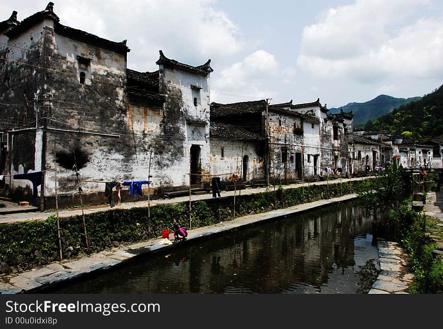 Ancient Villages in Southern Anhui province of China. Ancient Villages in Southern Anhui province of China.