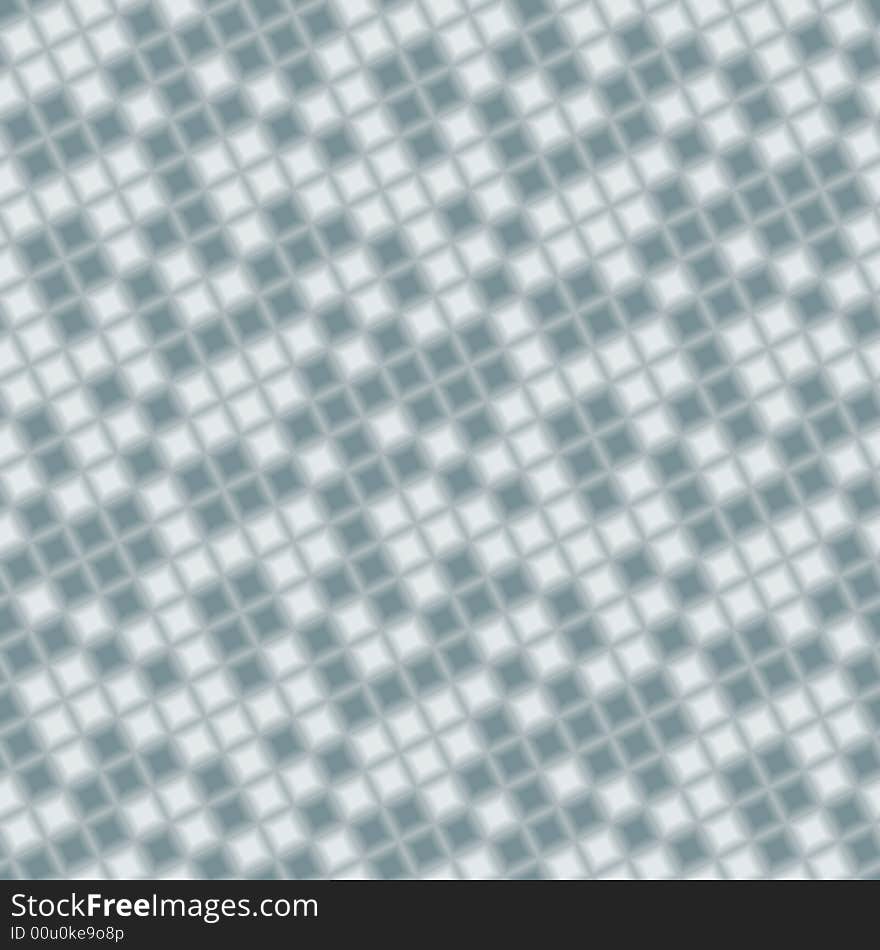 Blue 3d tiles - seamless vector pattern. Blue 3d tiles - seamless vector pattern