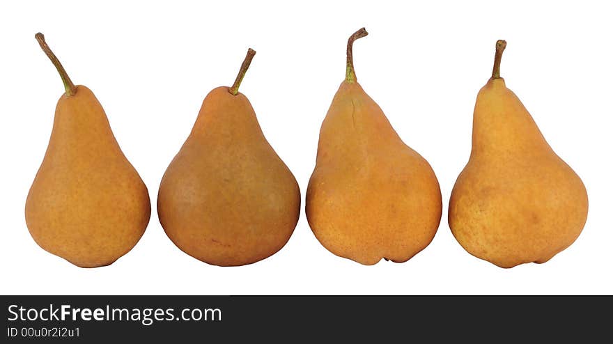 Four pears