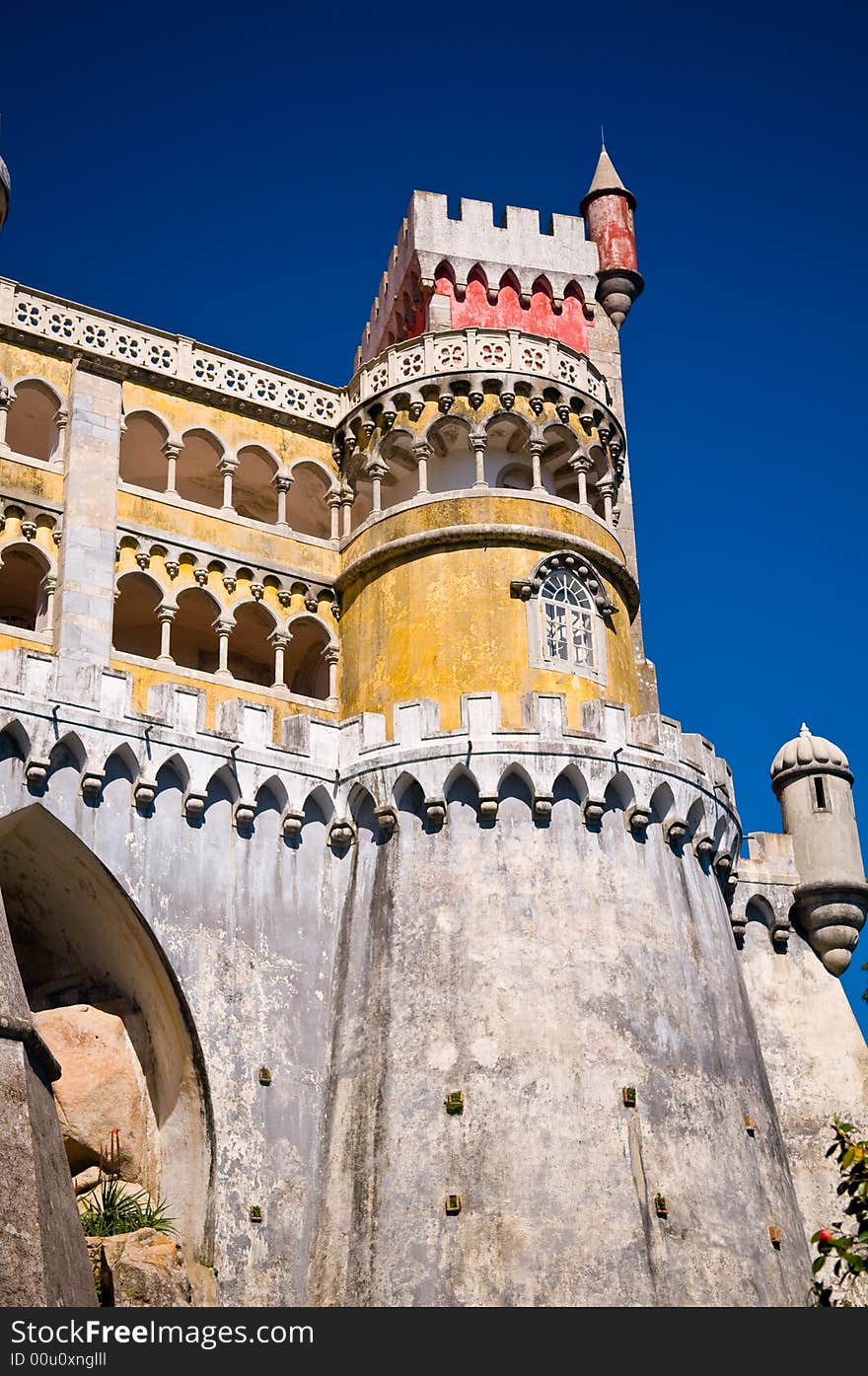 Palacio da Pena, Sintra, Portugal. Palacio da Pena, Sintra, Portugal