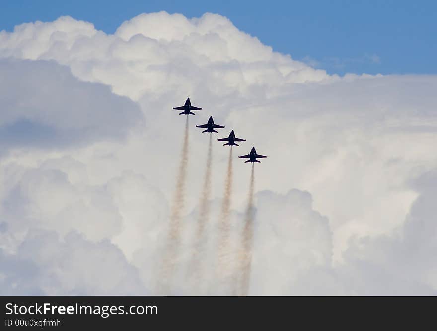 Blue Angels Airshow in Sacramento California