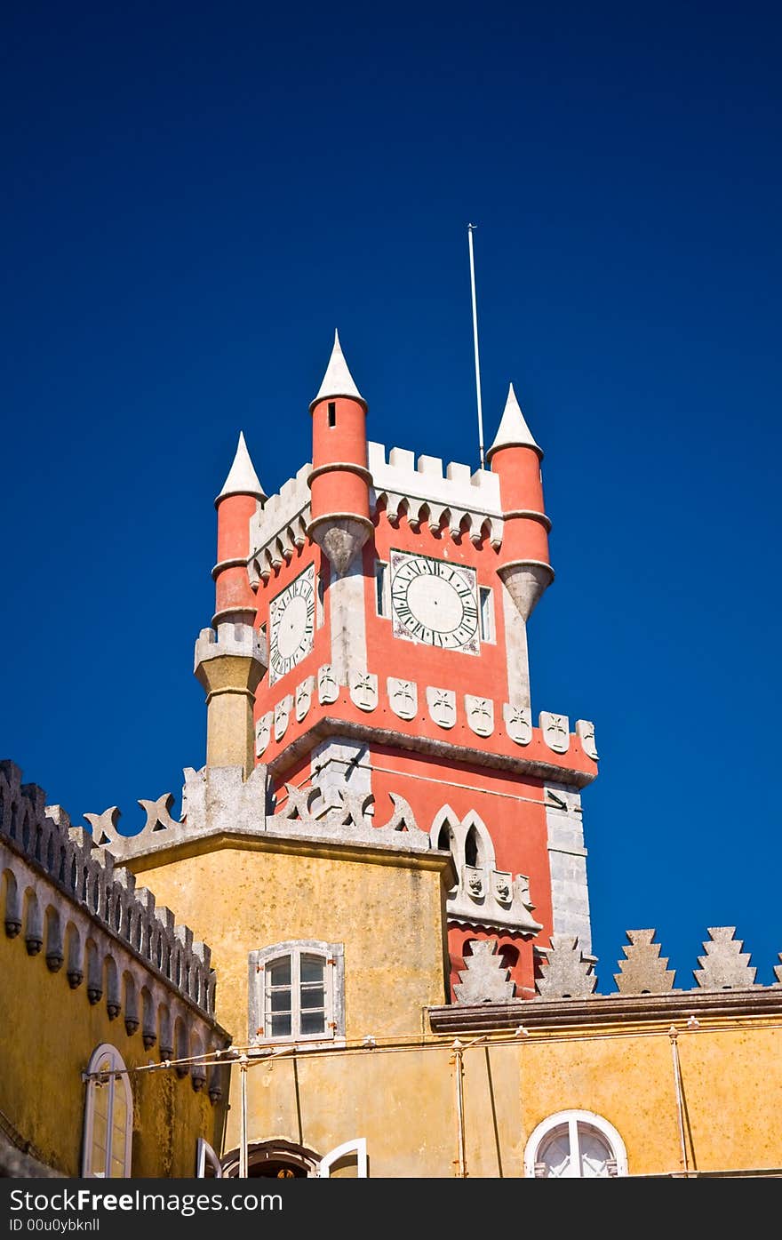 Palacio da Pena, Sintra, Portugal. Palacio da Pena, Sintra, Portugal