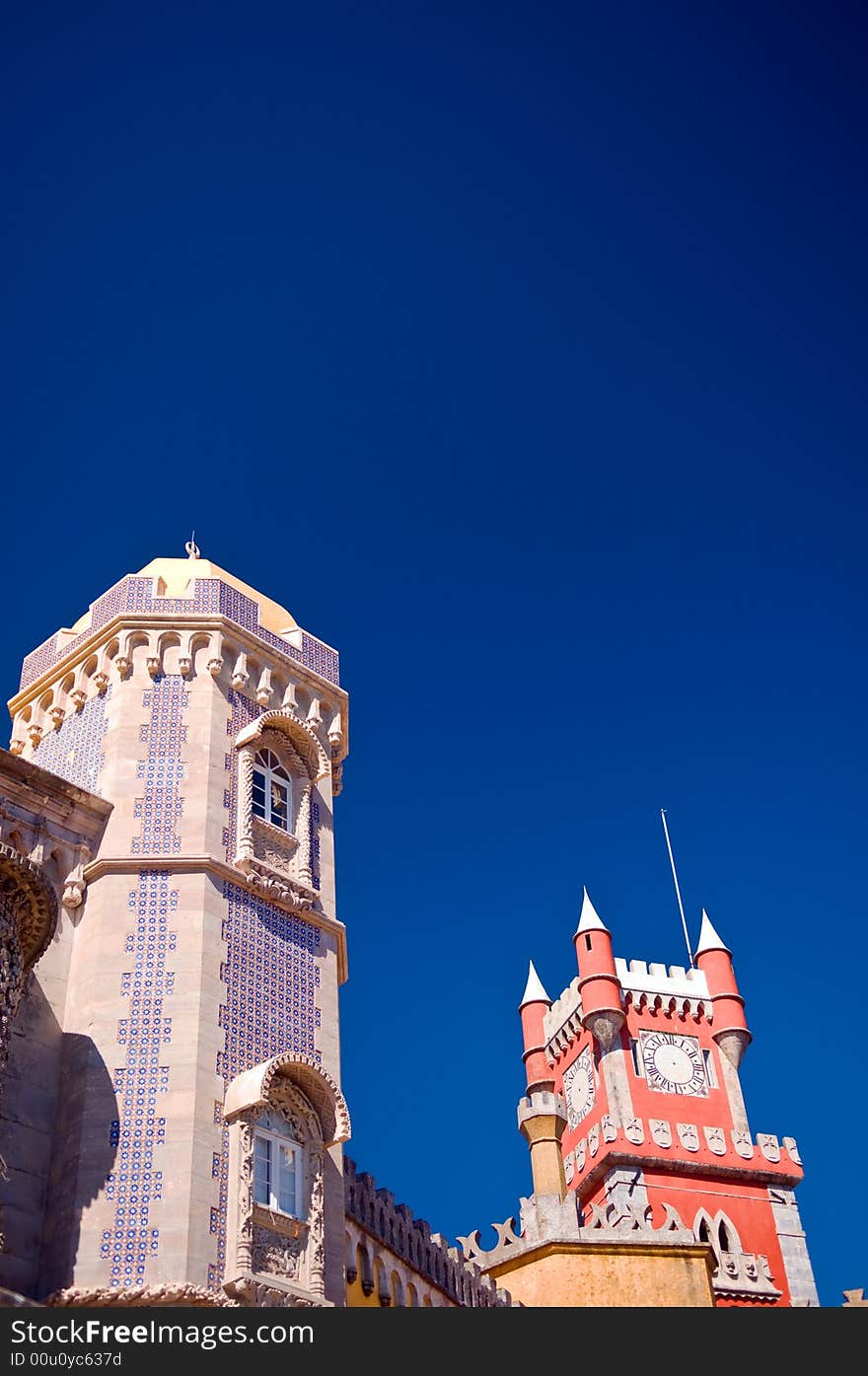 Palacio da Pena, Sintra, Portugal. Palacio da Pena, Sintra, Portugal