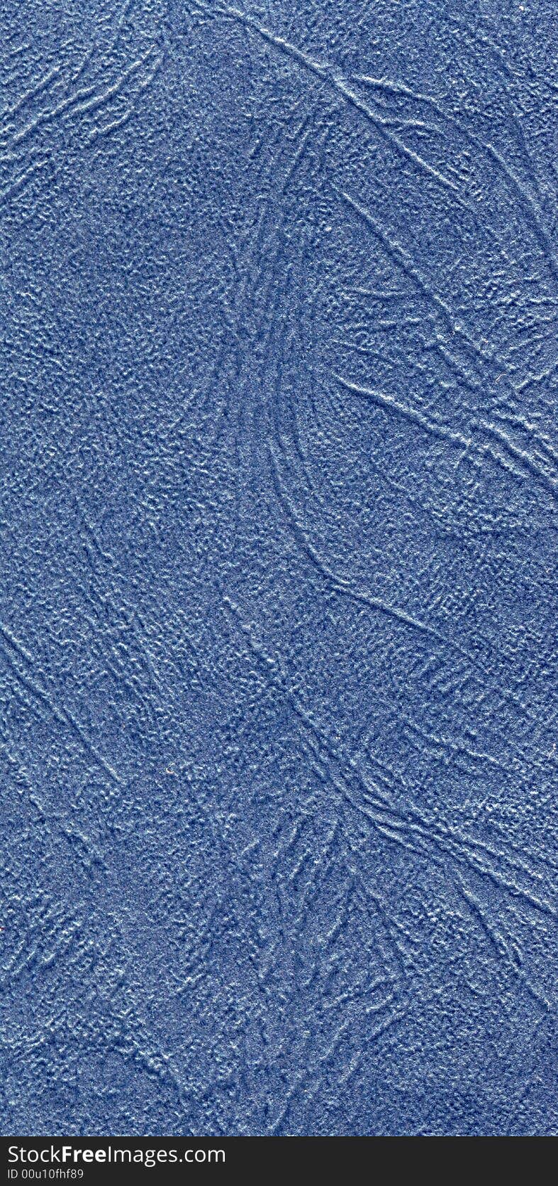 Close-up Of Blue Leather Texture