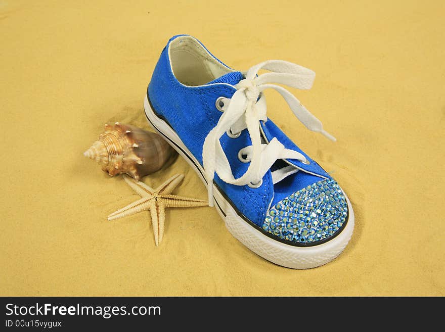 Seashells, Sand & Sneaker