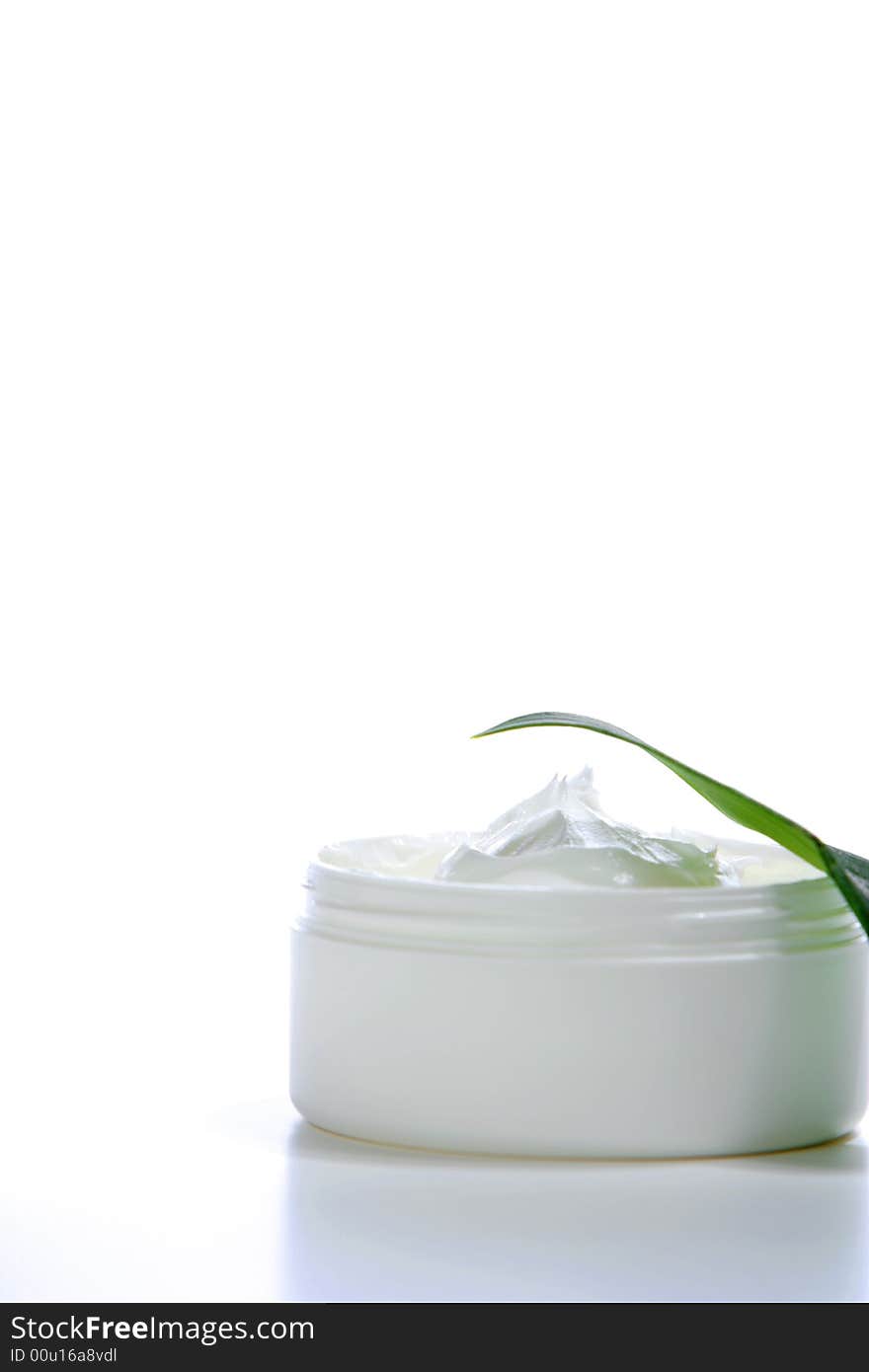 Close up of facial cream