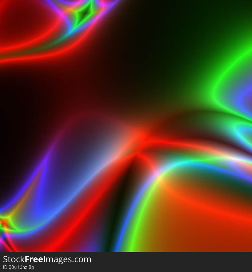 Abstract color background, computer generated. Abstract color background, computer generated